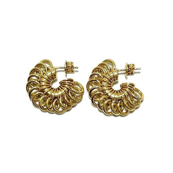 BOTTEGA VENETA Gold Earrings - Picture 1 of 10